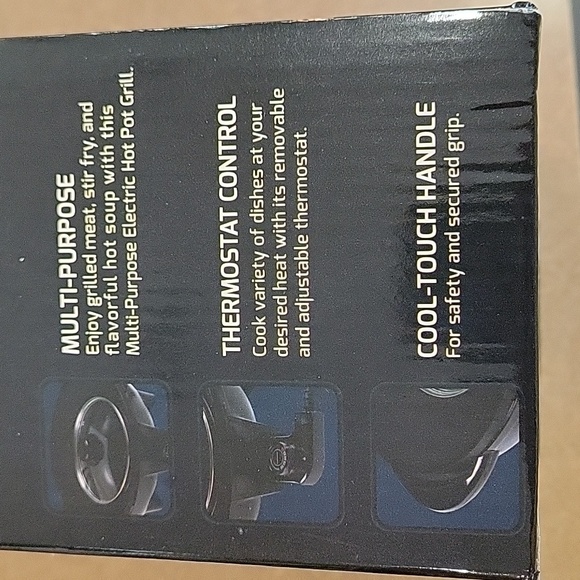 Ovente Multi-Purpose Electric Hotpot Grill! - Picture 12 of 14